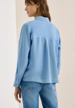 Colored Denim Bluse