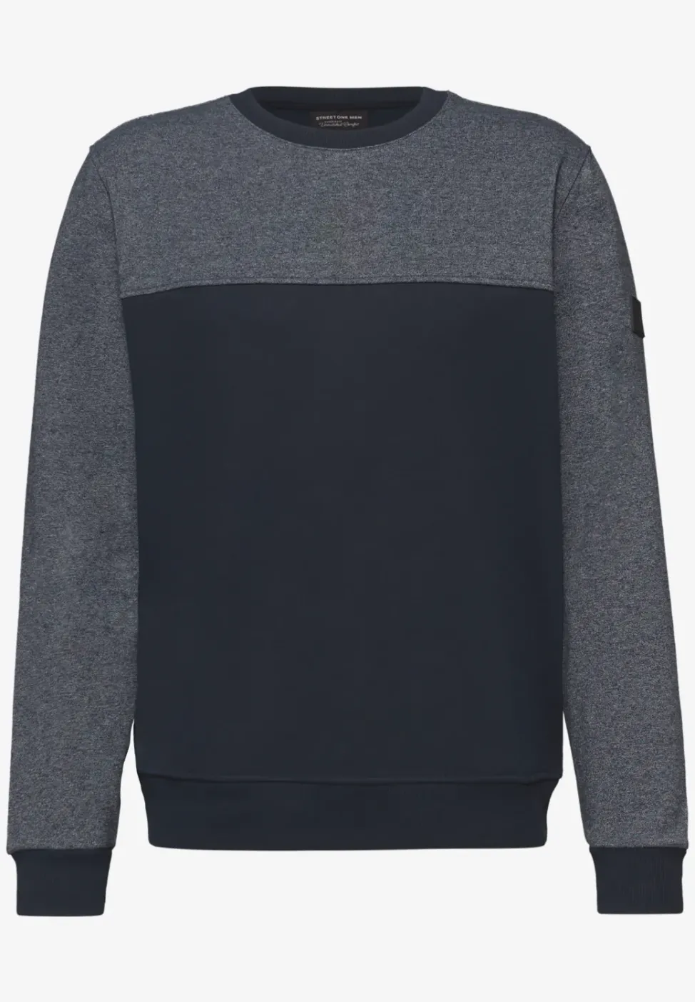 Color-Mix Sweatshirt