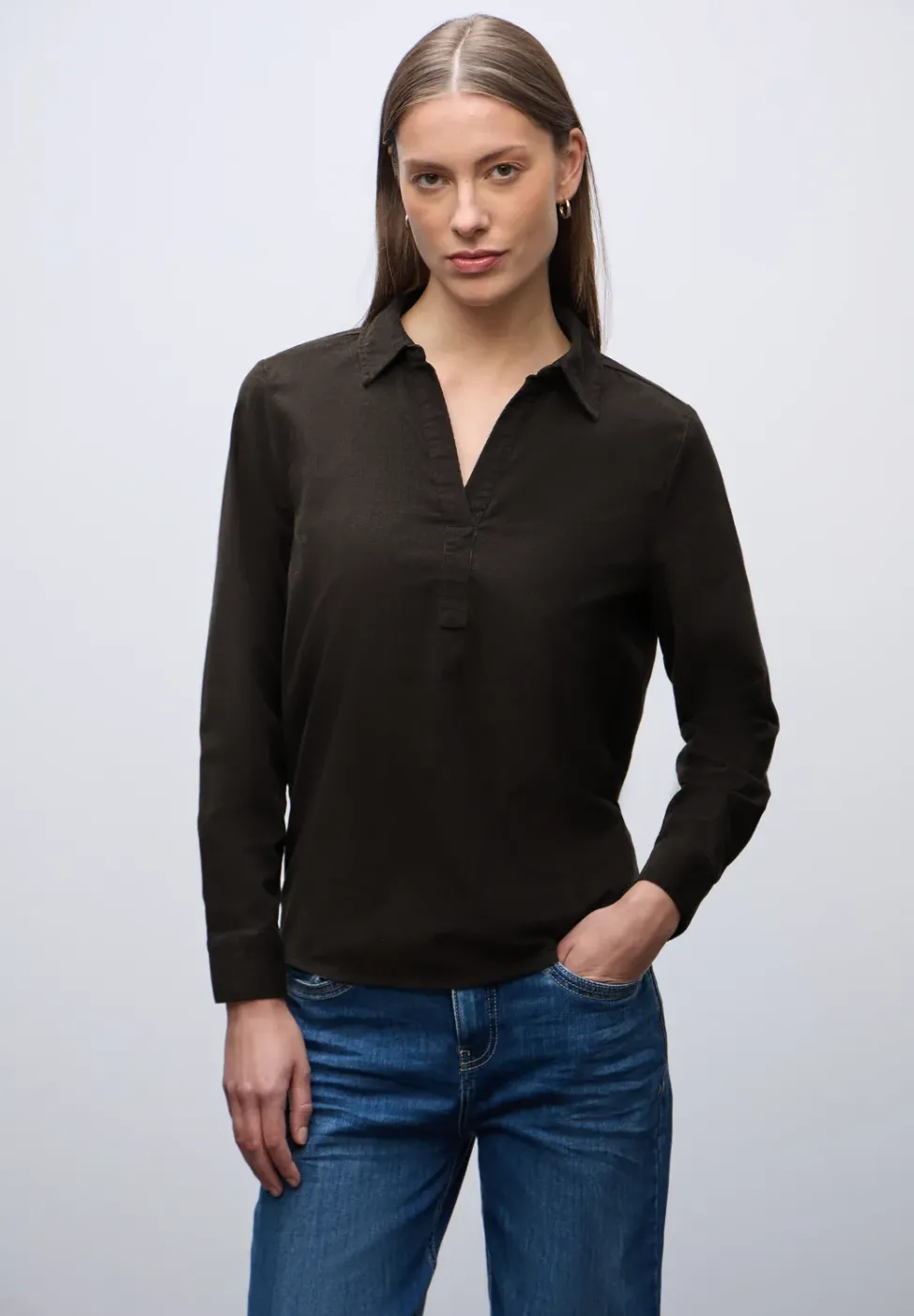 Cordbluse