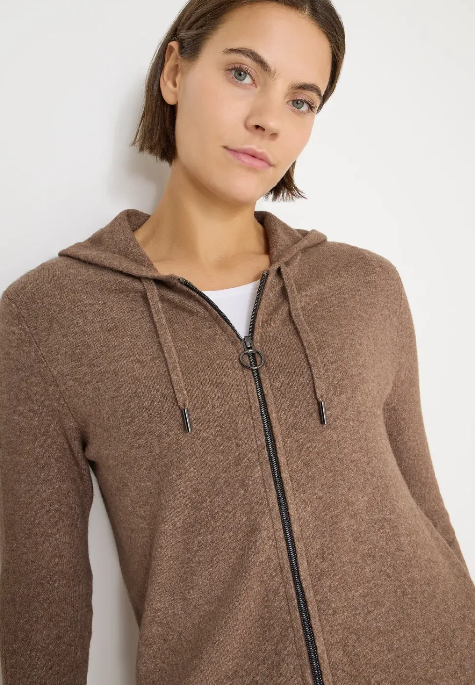 Cosy Cardigan mit Hoodie