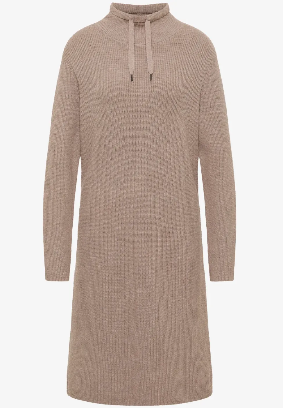 Cosy Rippstruktur Kleid