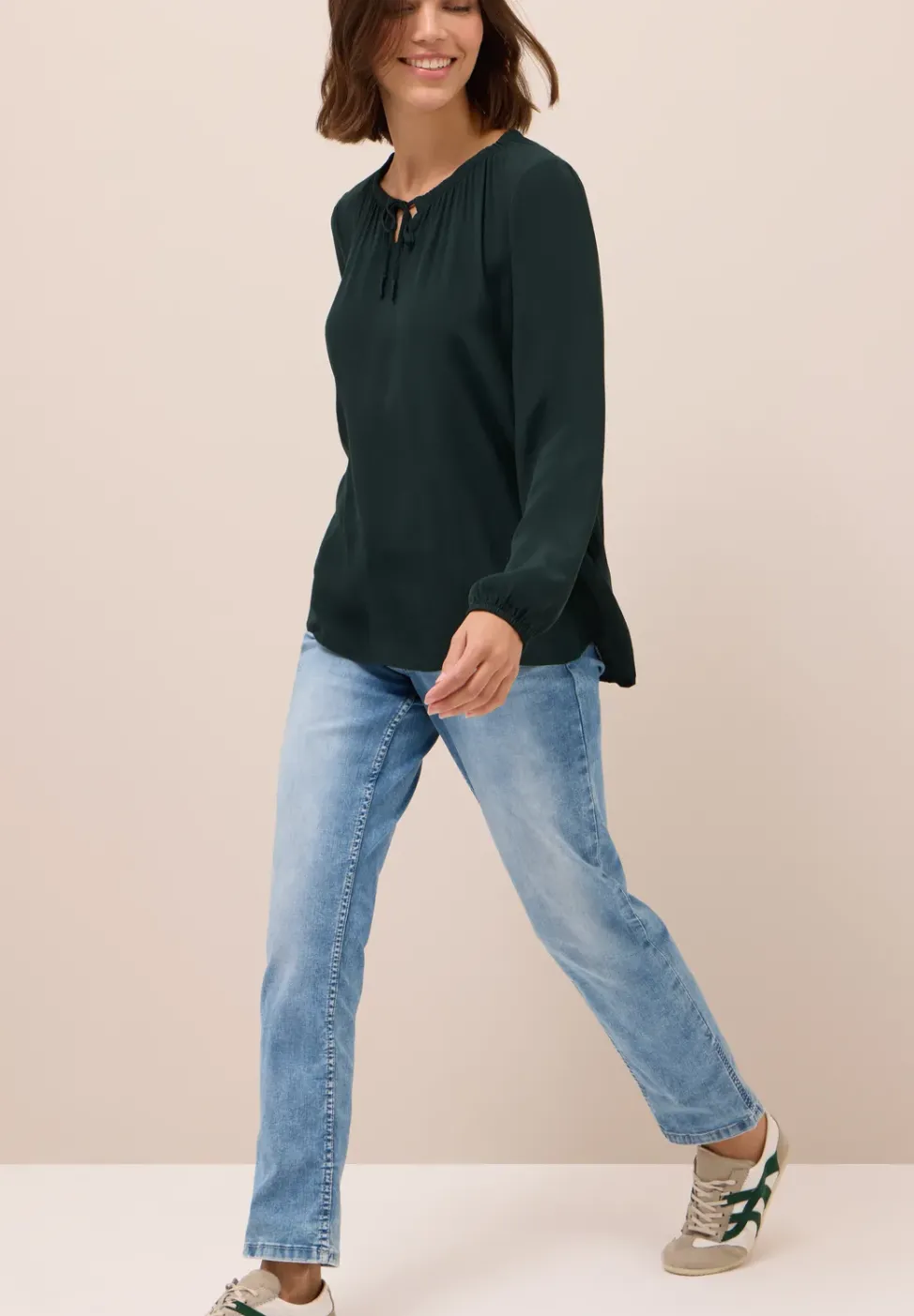 Crepe Bluse