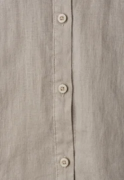 Dropped Shoulder Bluse aus Leinen