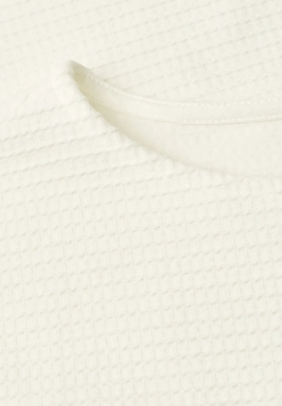 Dropped Shoulder Shirt mit Struktur