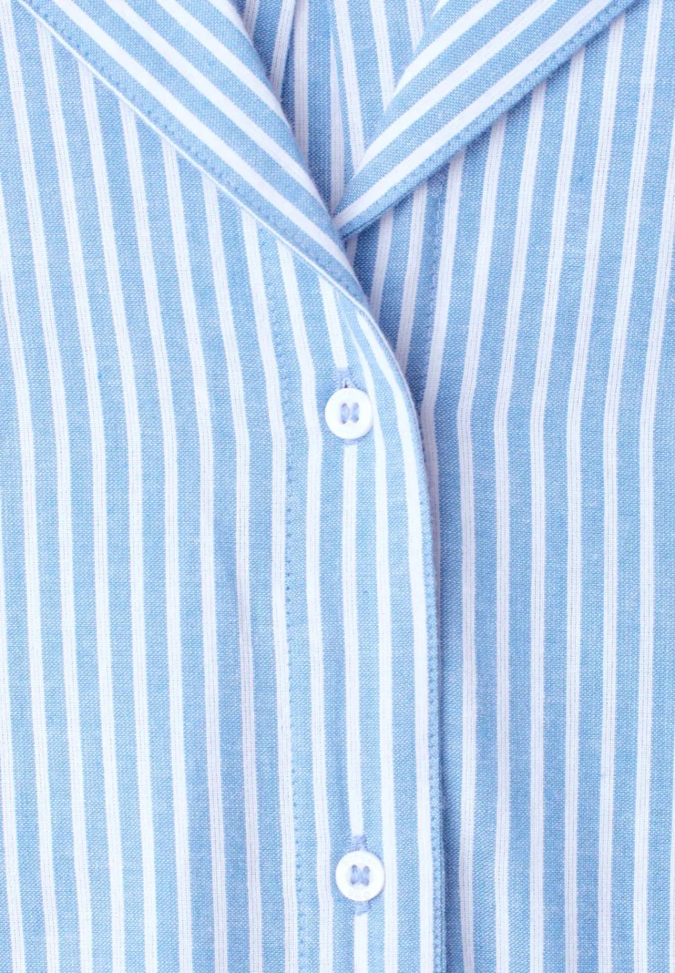 Dropped Shoulder Bluse mit Bowling-Kragen
