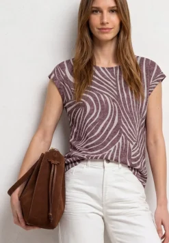 Dropped Shoulder Shirt im Ausbrenner-Look