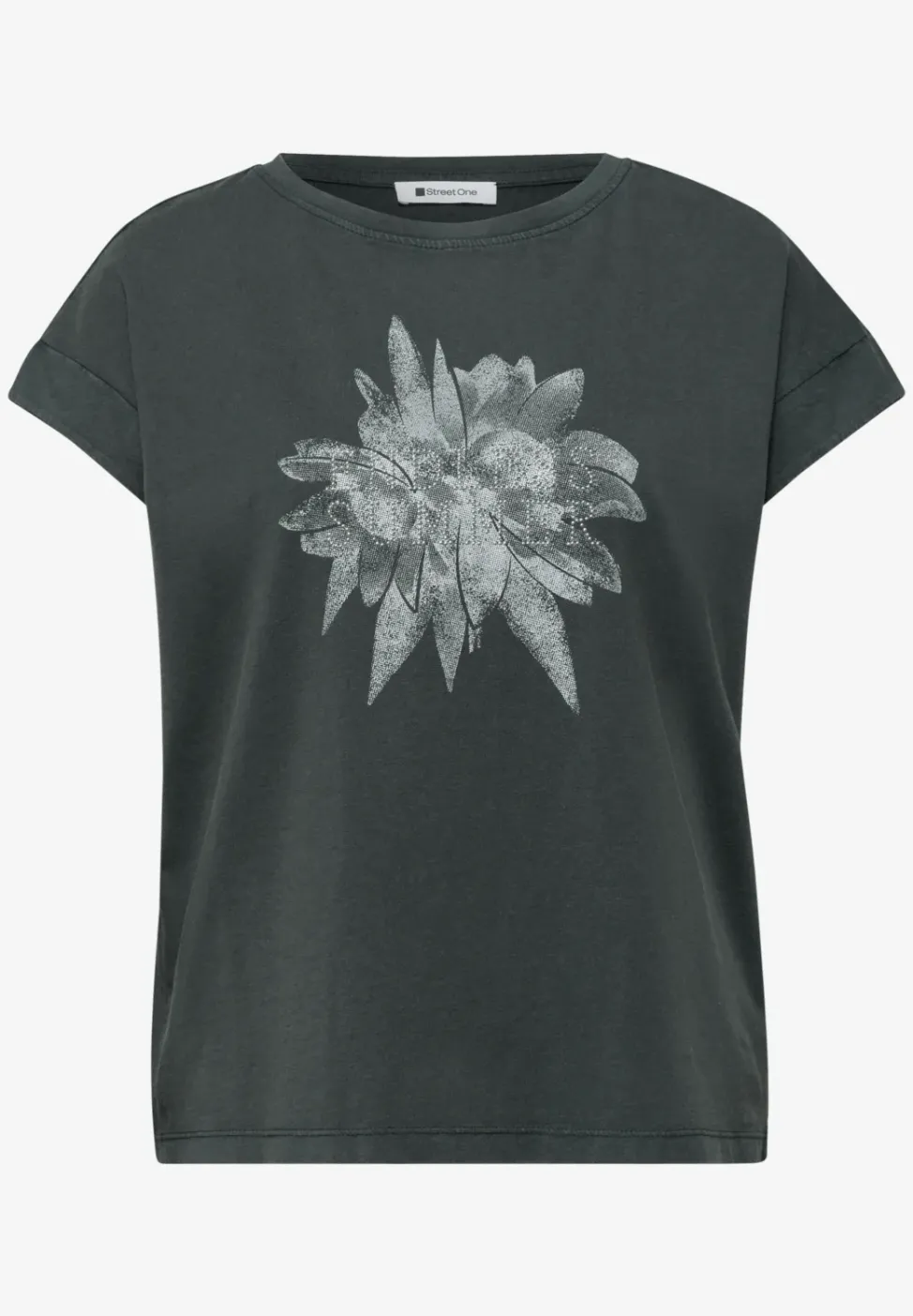 Dropped Shoulder Shirt mit Artwork