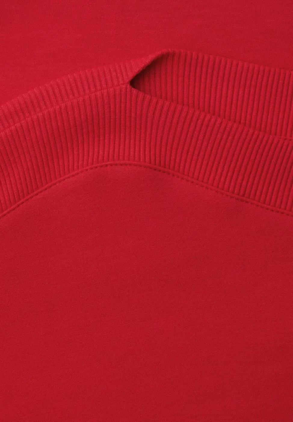 Dropped Shoulder Shirt mit Rippdetail