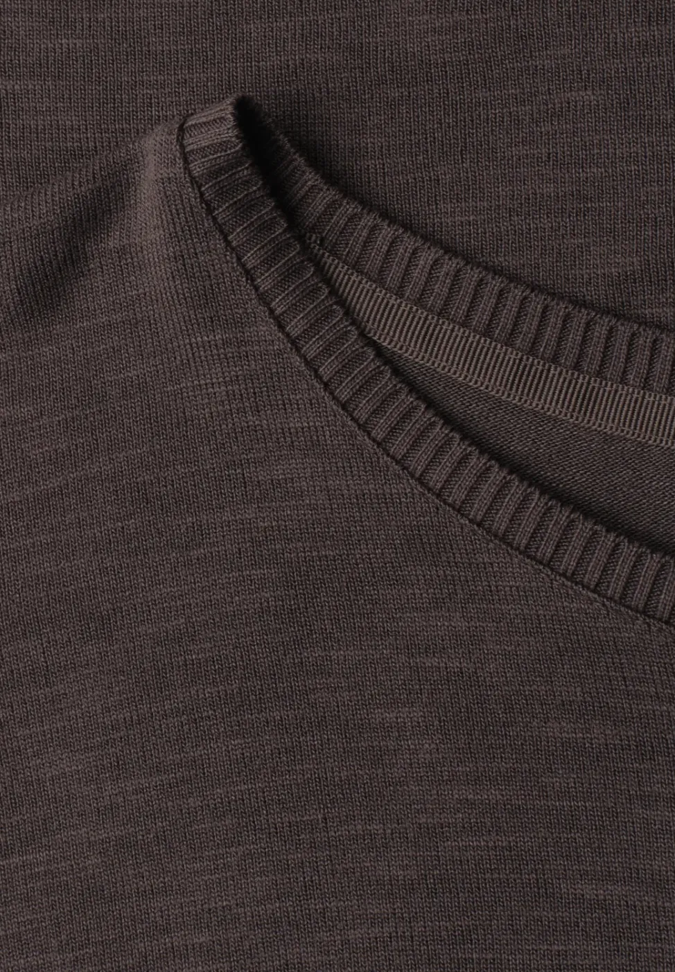 Dropped Shoulder Shirt mit Rundhals
