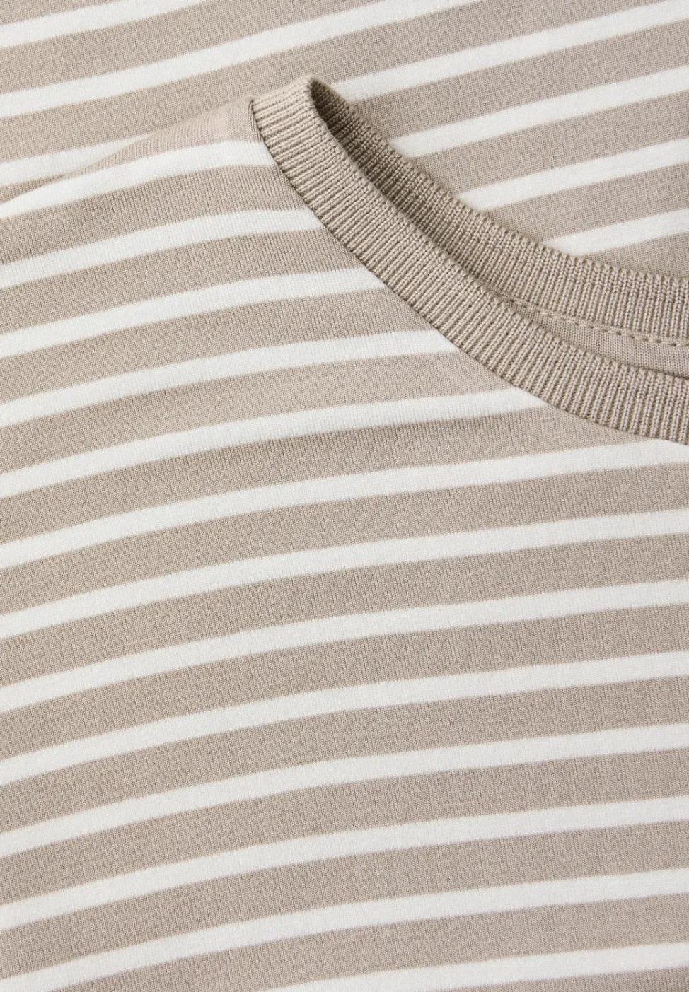 Dropped Shoulder Shirt mit Streifen