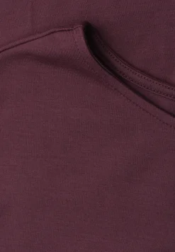 Dropped Shoulder Shirt mit U-Boot-Ausschnitt