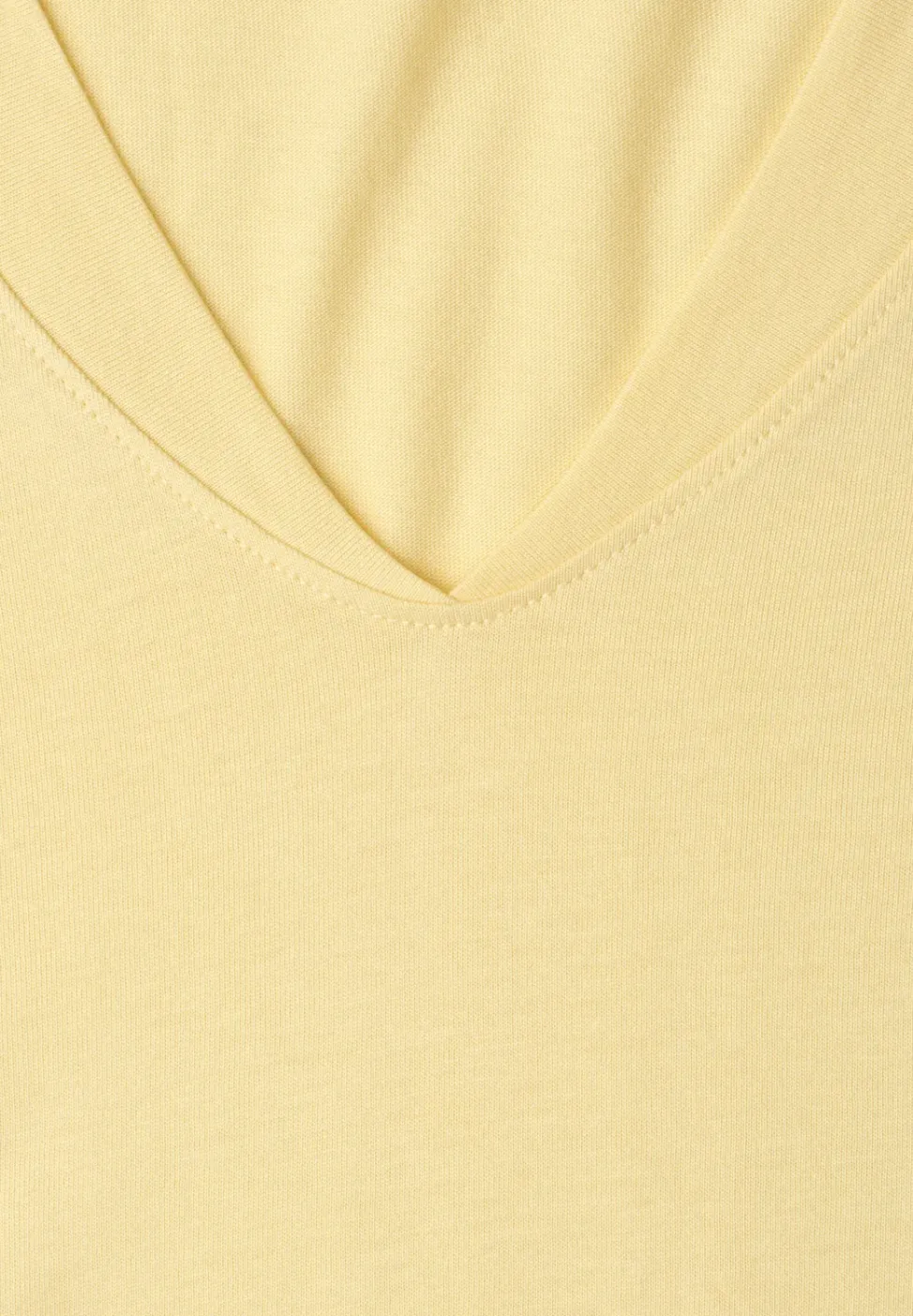 Dropped Shoulder Shirt mit V-Neck