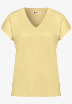 Dropped Shoulder Shirt mit V-Neck