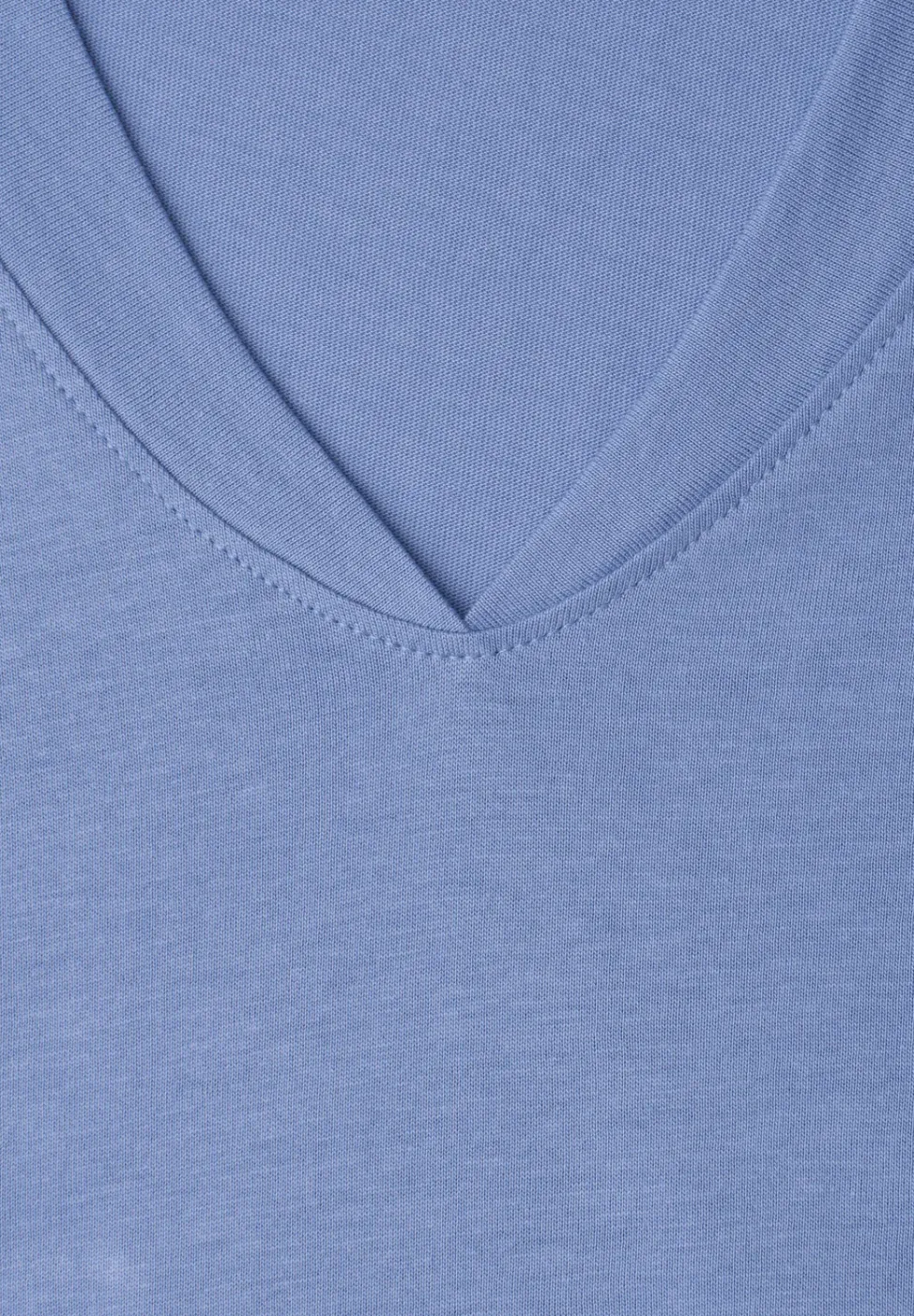 Dropped Shoulder Shirt mit V-Neck