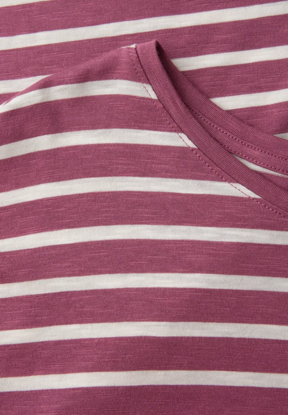 Dropped Shoulder T-Shirt mit Streifen