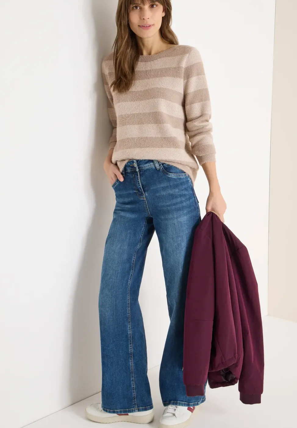 Federgarnpullover