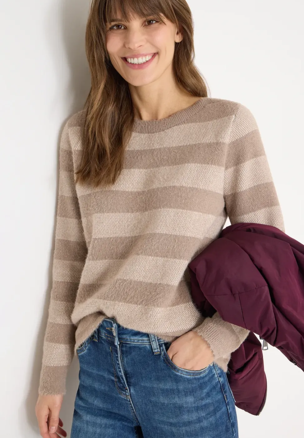 Federgarnpullover