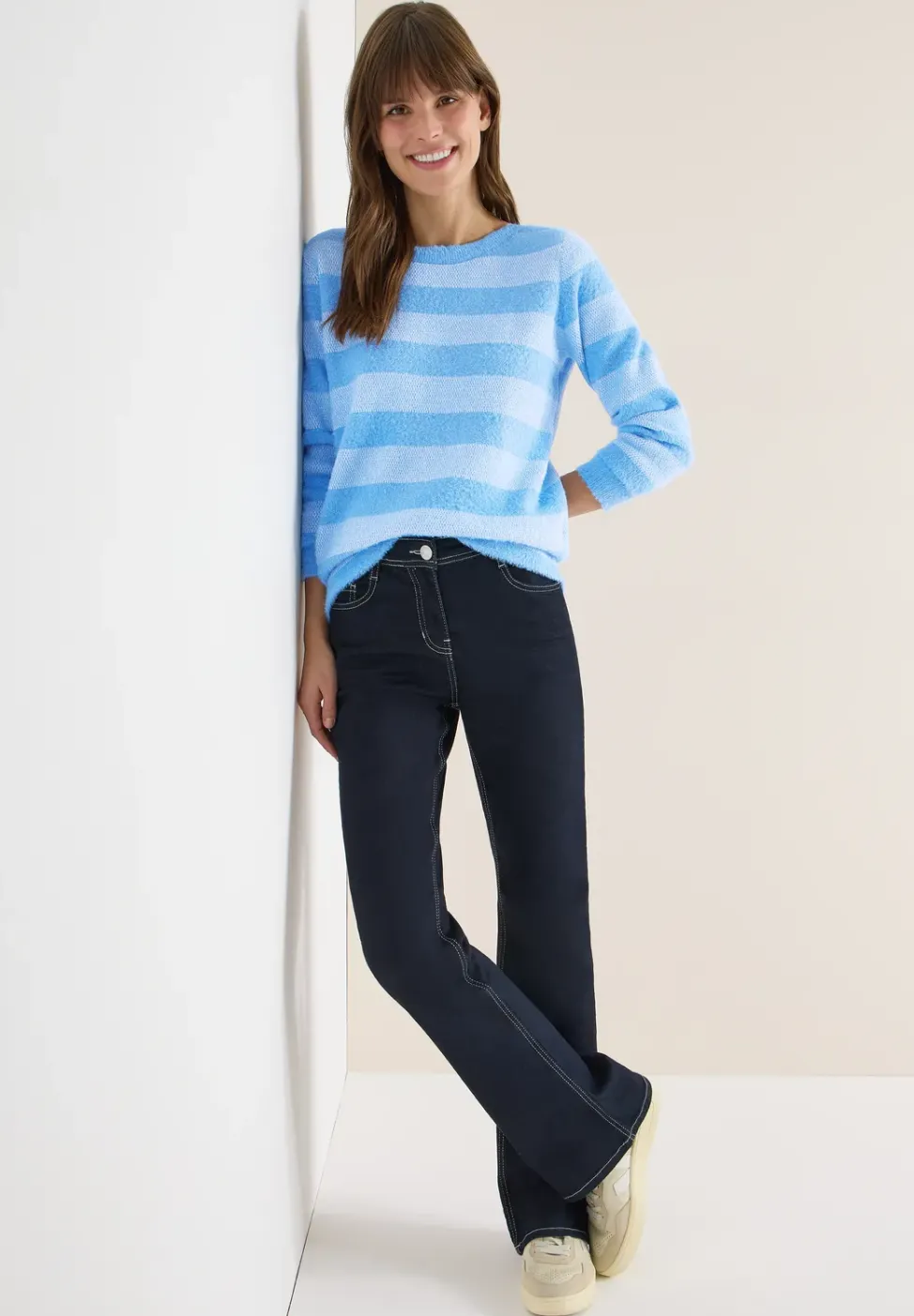 Federgarnpullover