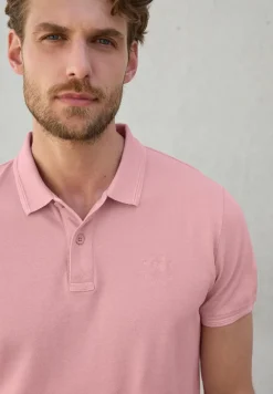 Garment dye Piqué Poloshirt