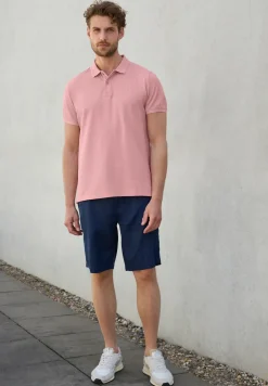 Garment dye Piqué Poloshirt