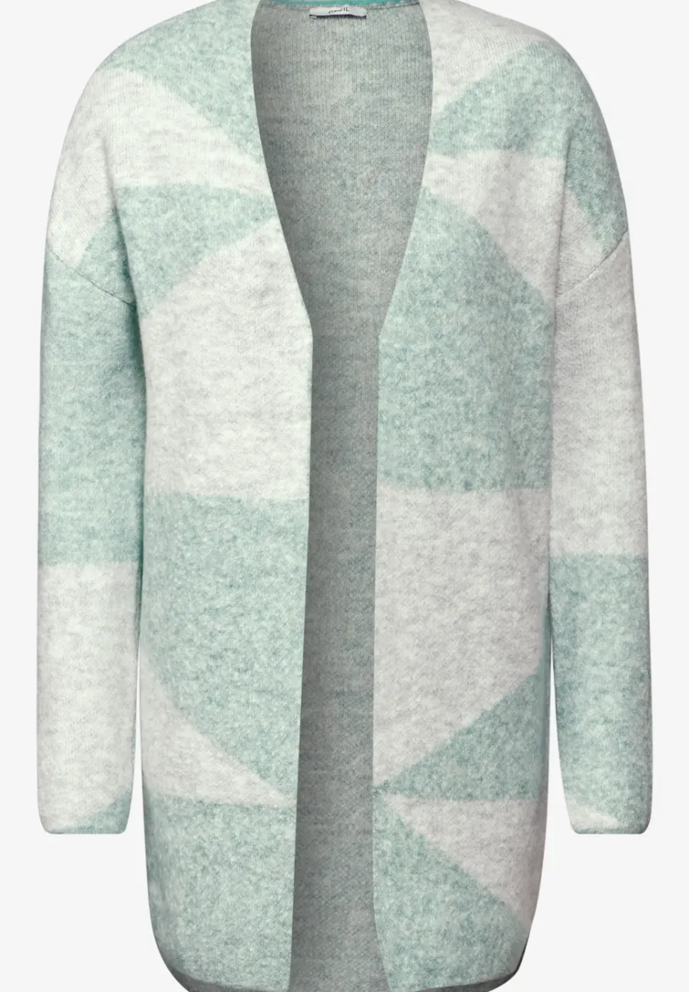 Gemusterte Strickjacke