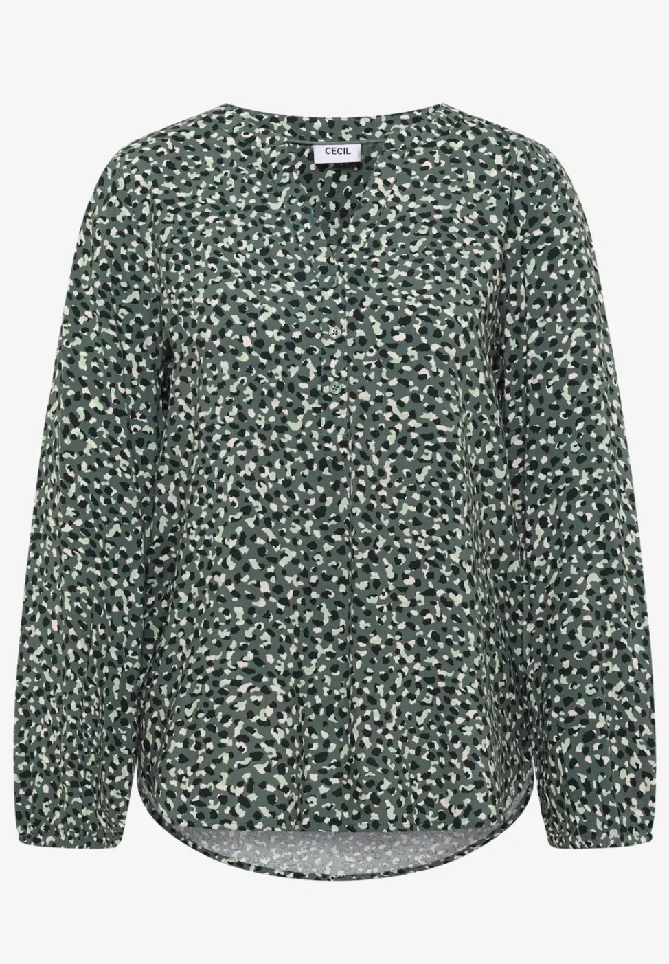 Gemusterte Bluse