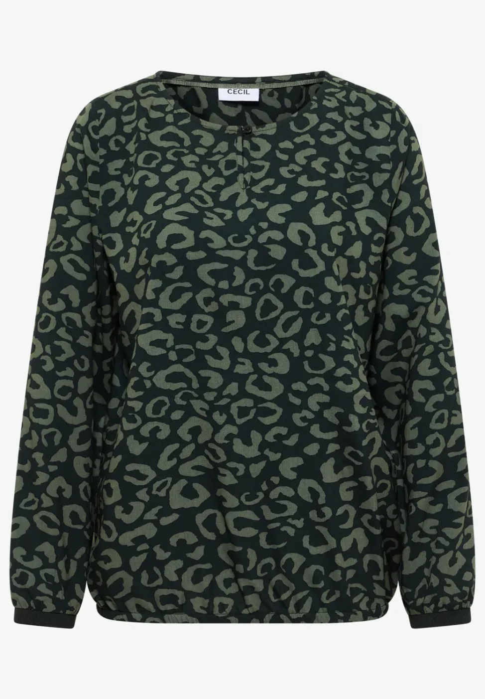 Gemusterte Bluse