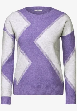 Gemusterter Pullover