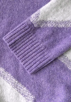 Gemusterter Pullover