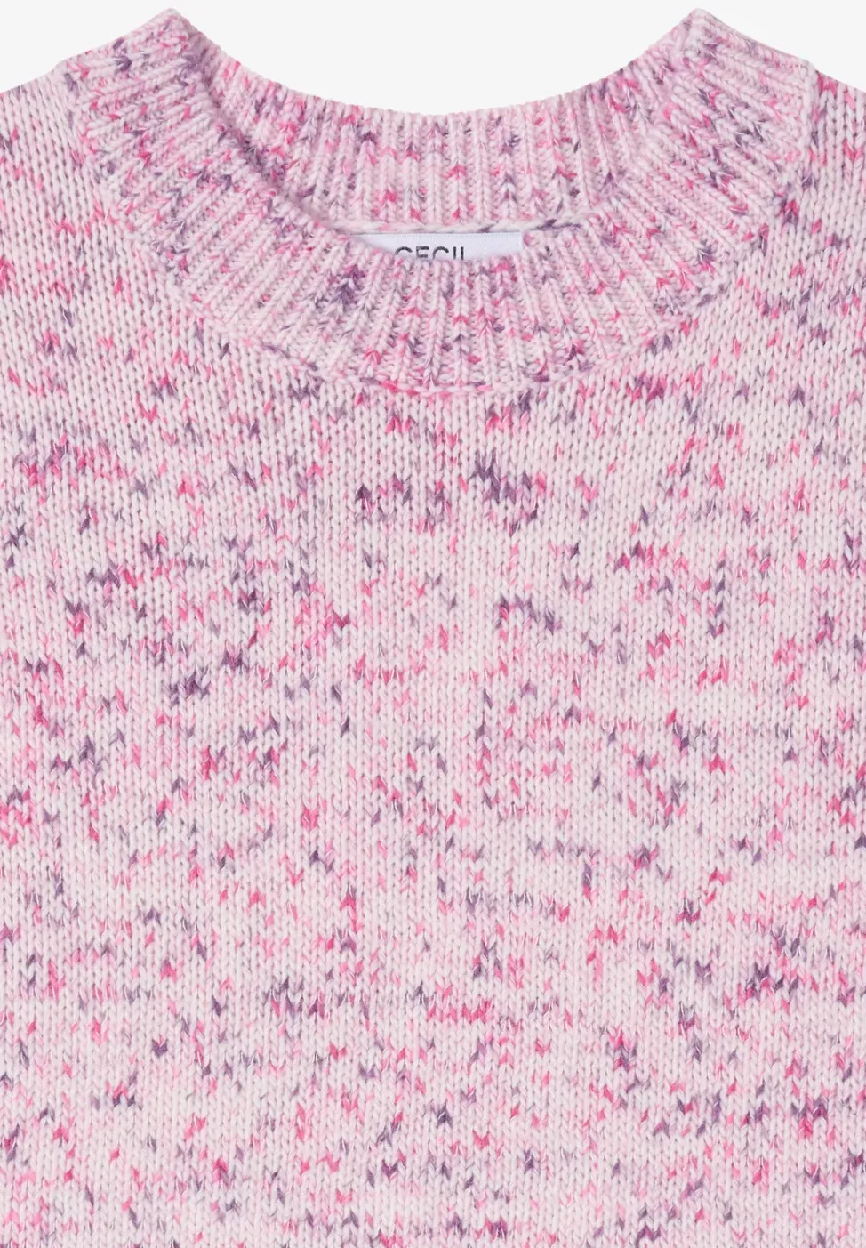 Gemusterter Strickpullover