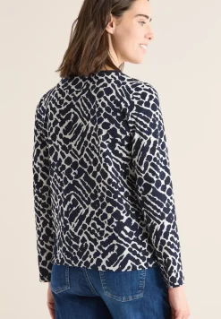 Gemustertes Langarmshirt