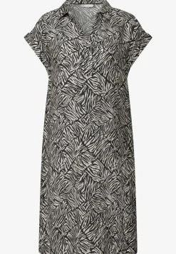 Gemustertes T-Shirt Kleid