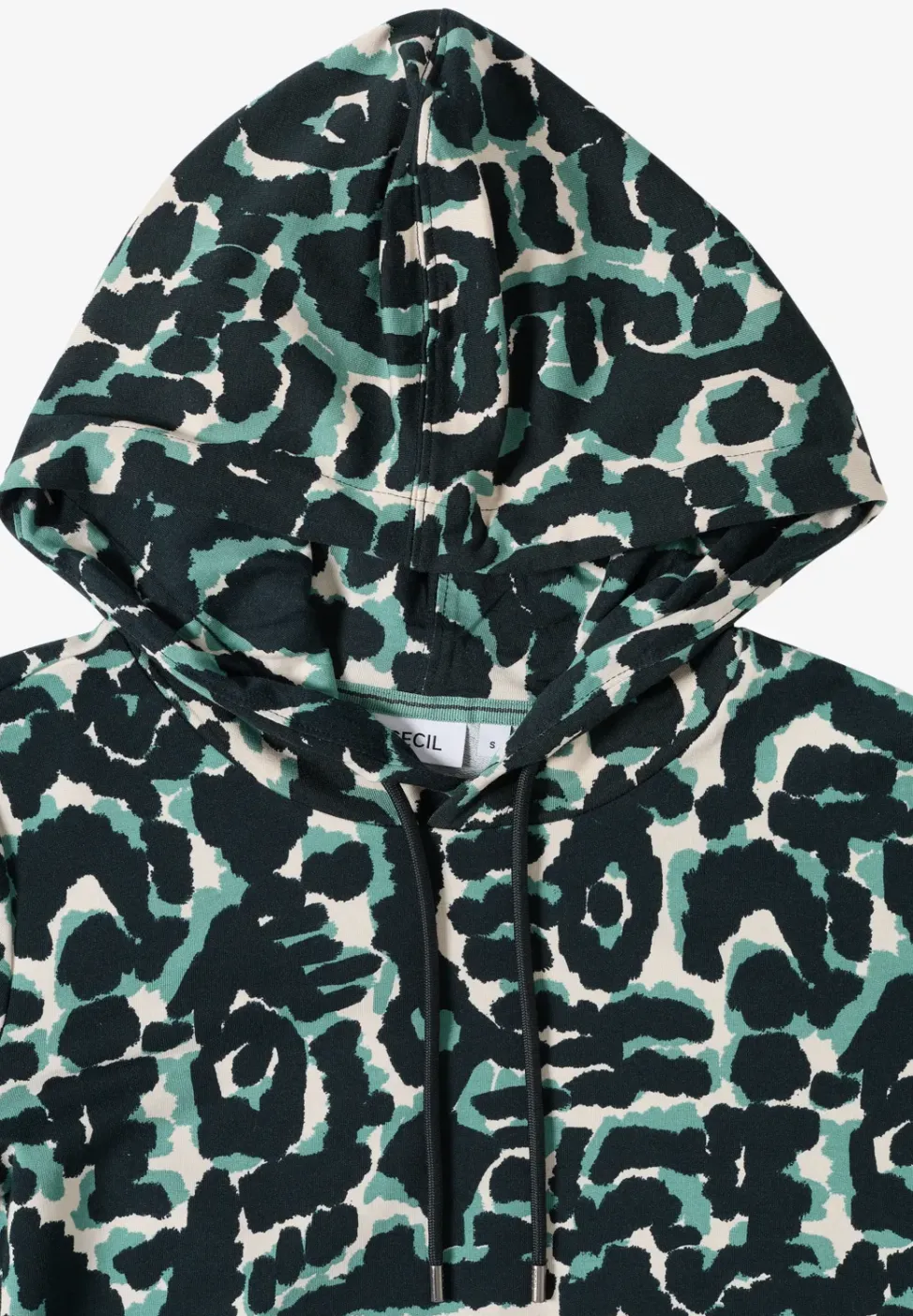 Gemustertes Hoodie Shirt