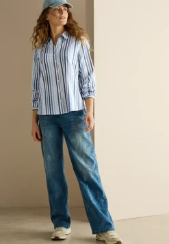 Gestreifte Hemdbluse