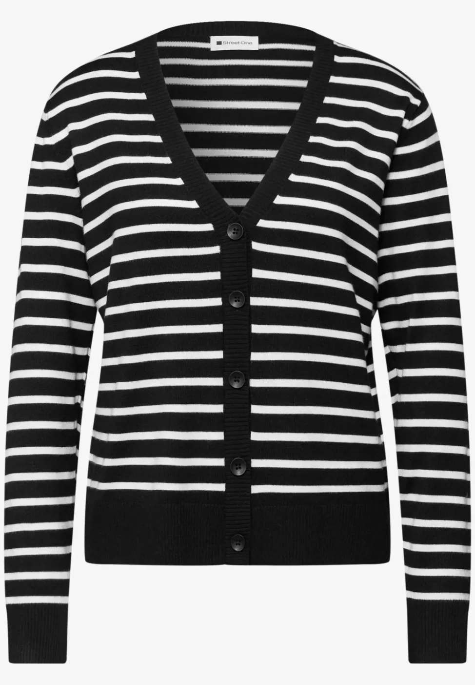 Gestreifter Cardigan