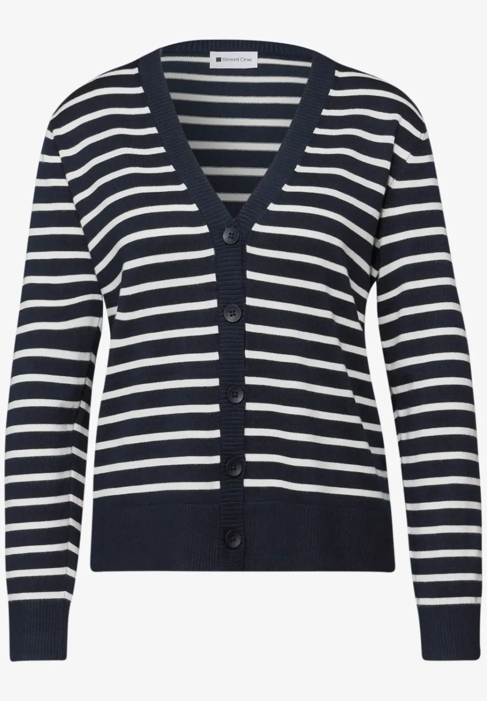 Gestreifter Cardigan