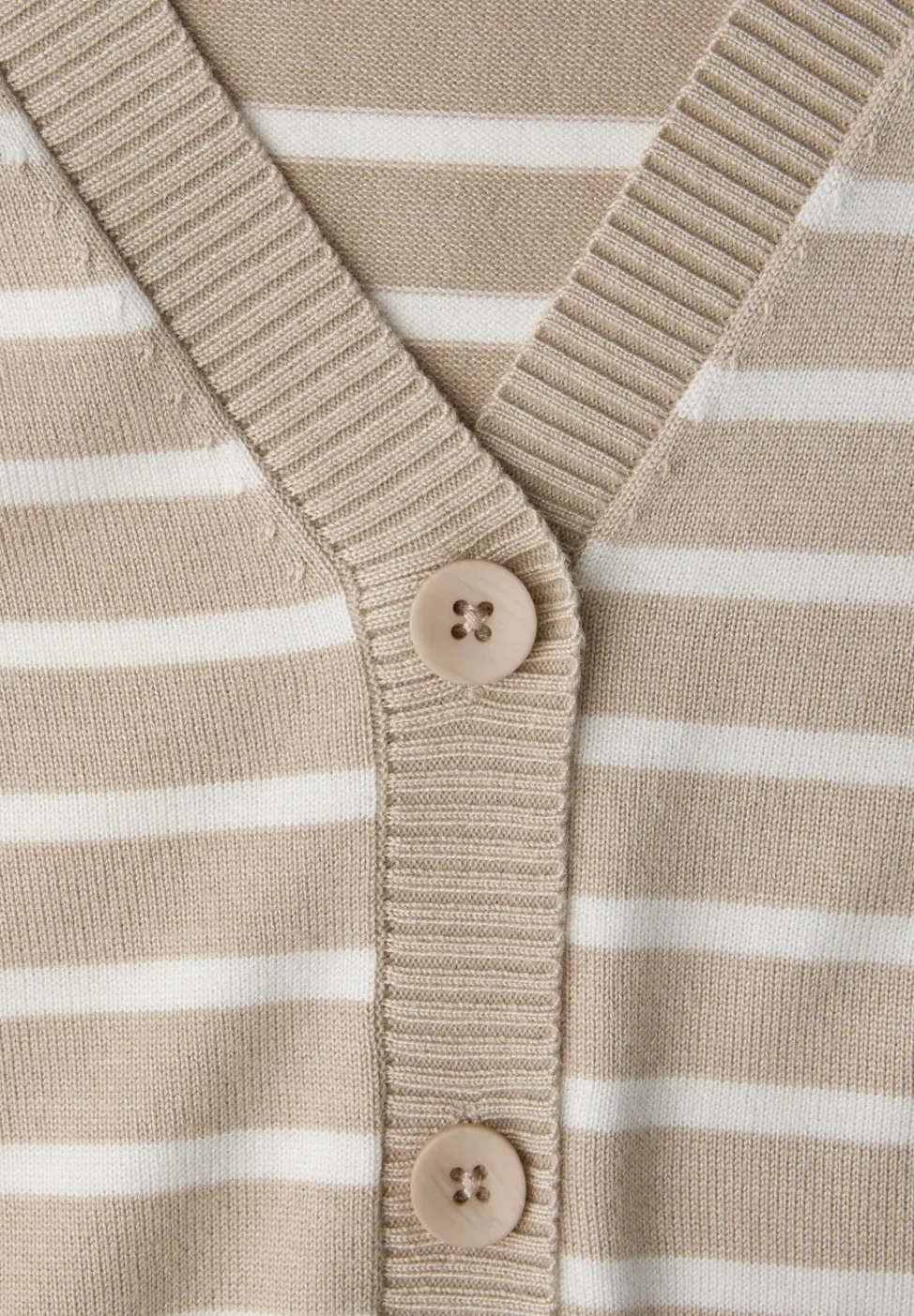 Gestreifter Cardigan