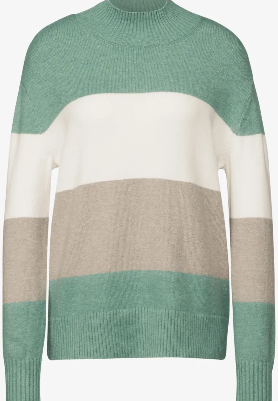 Gestreifter Pullover