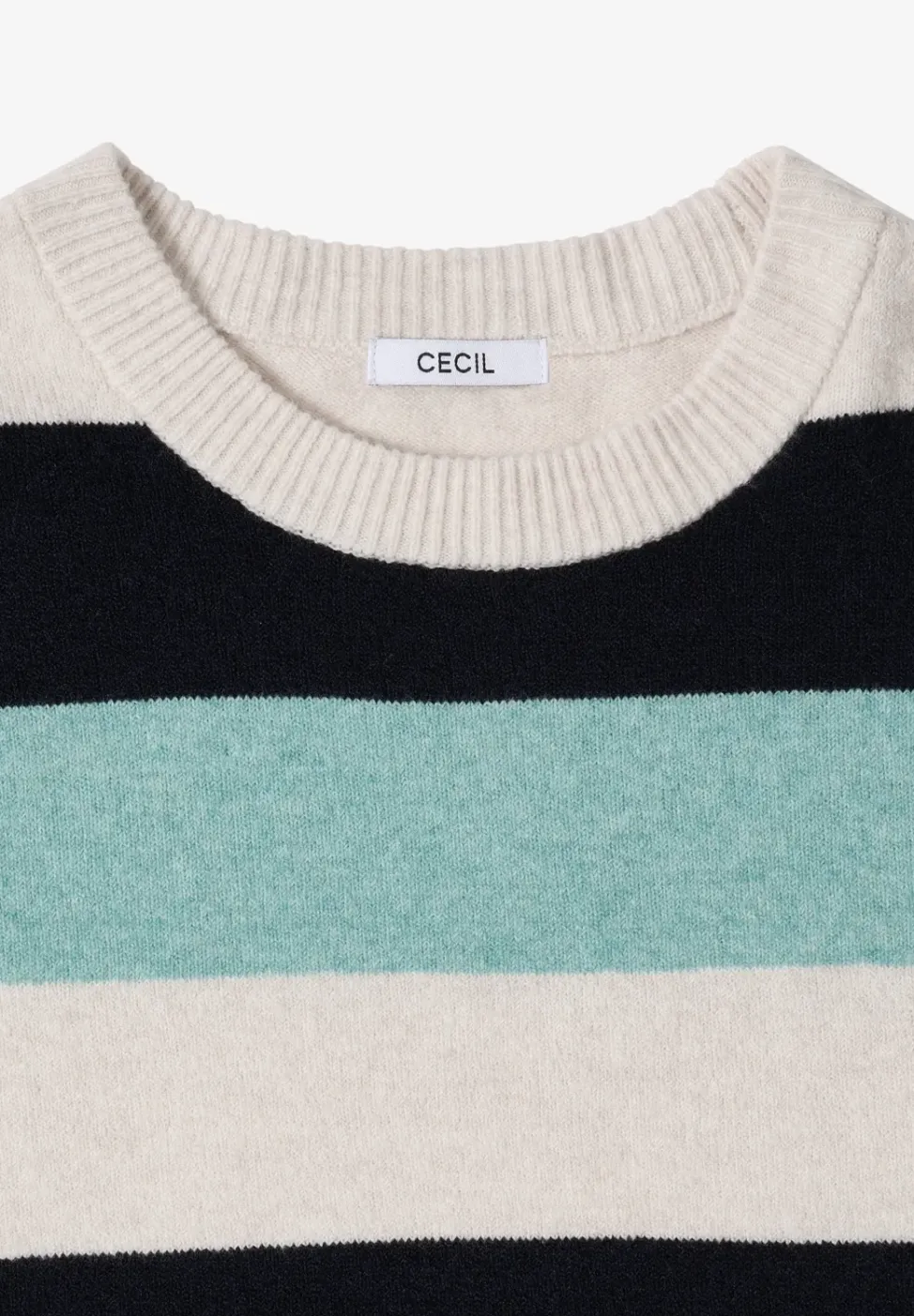 Gestreifter Pullover