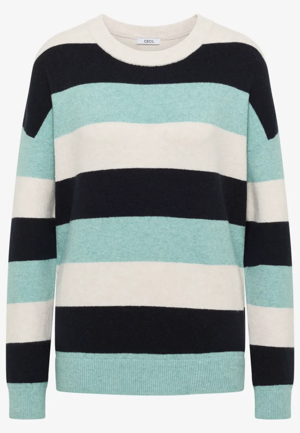 Gestreifter Pullover