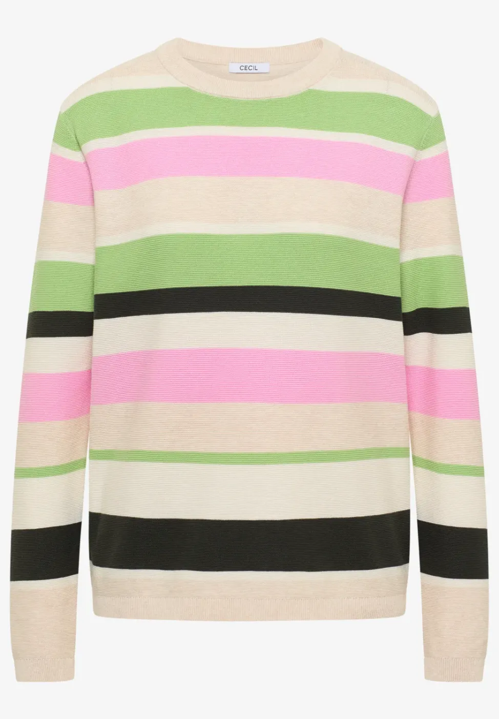 Gestreifter Pullover