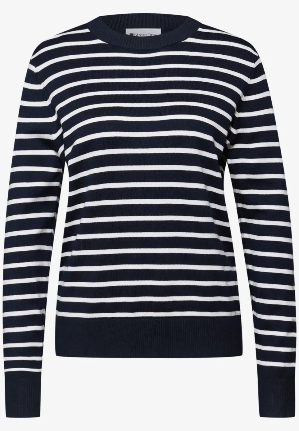 Gestreifter Pullover