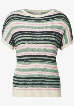 Gestreifter Pullover