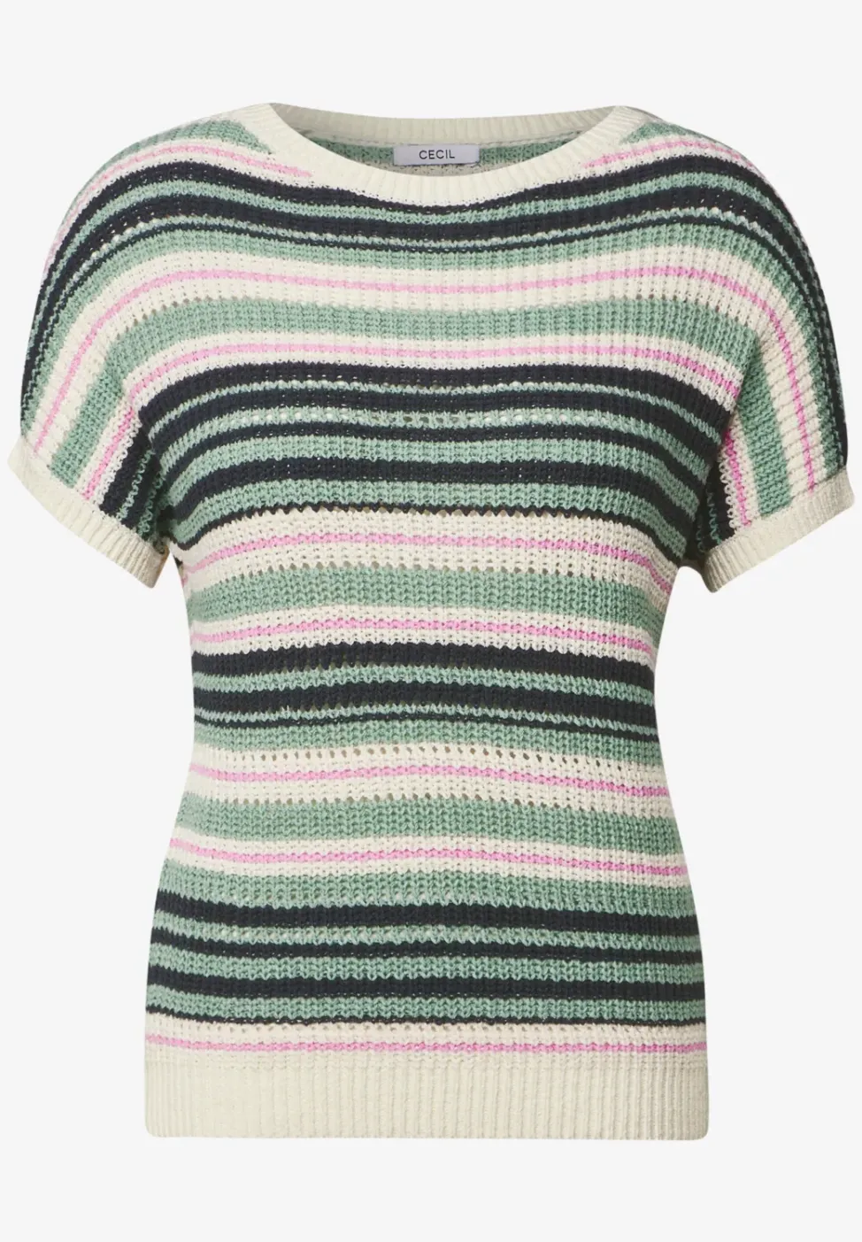 Gestreifter Pullover