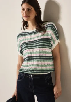 Gestreifter Pullover