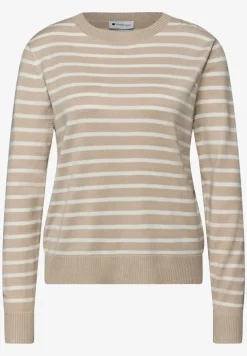 Gestreifter Pullover