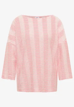 Gestreiftes Strukturshirt