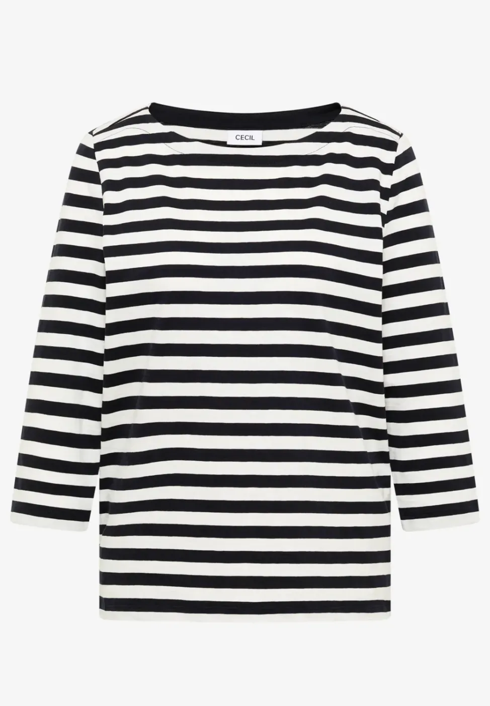 Gestreiftes Basic Shirt