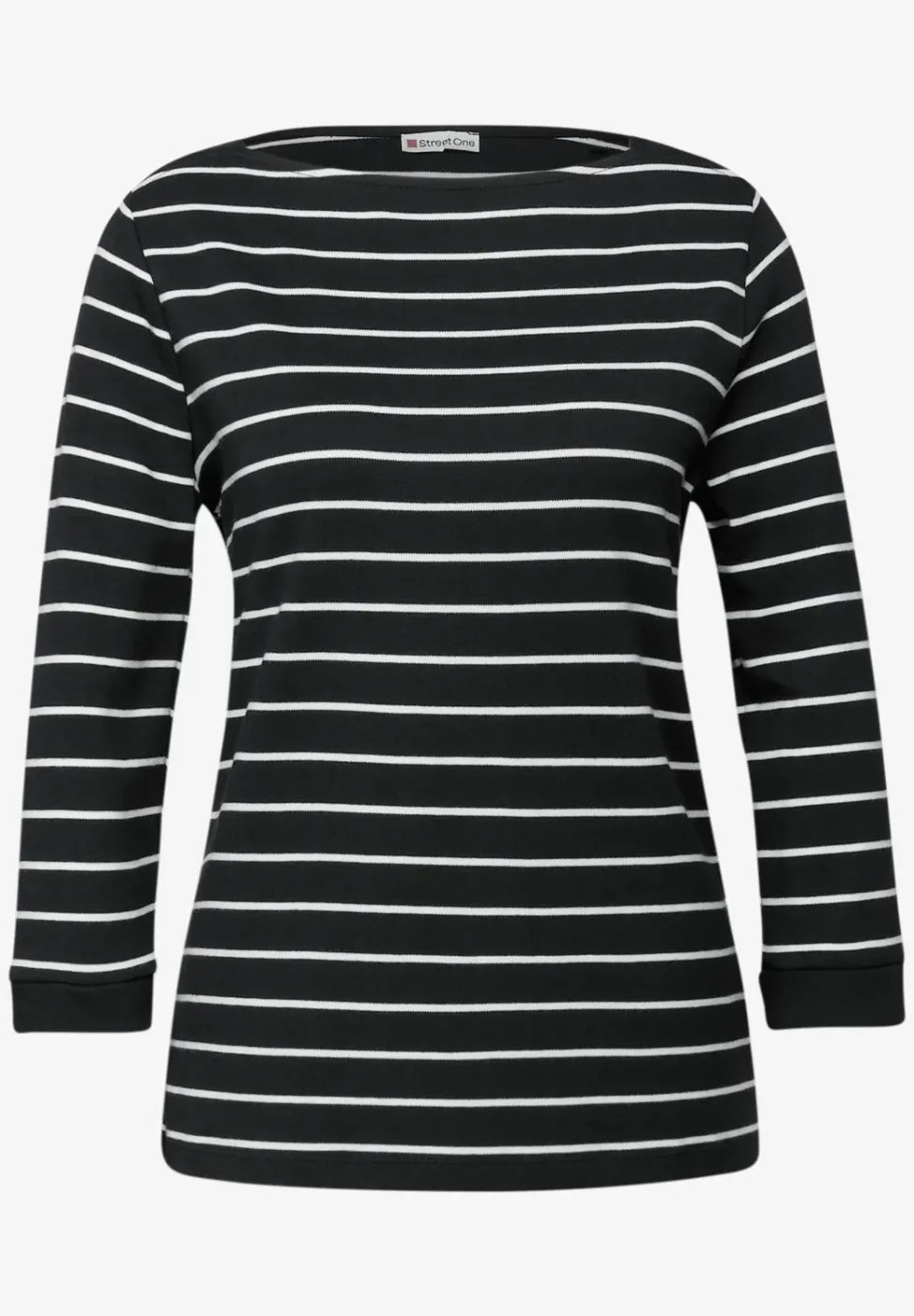 Gestreiftes Basic Shirt