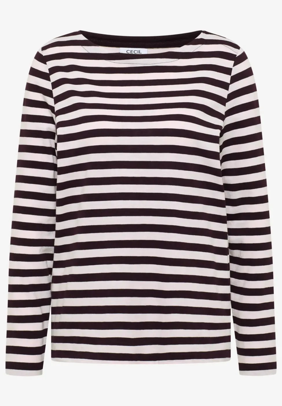 Gestreiftes Basic Shirt